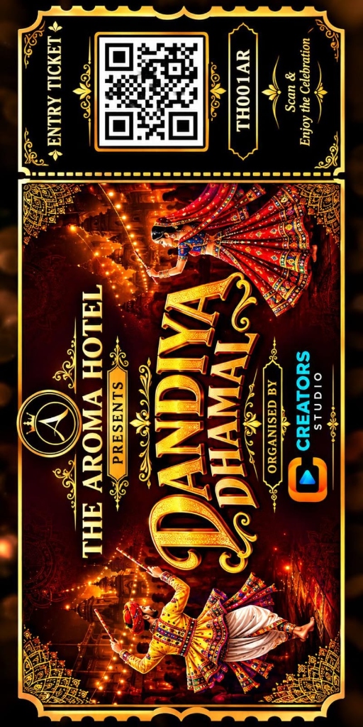 The Aroma Hotel Dandiya Dhamal