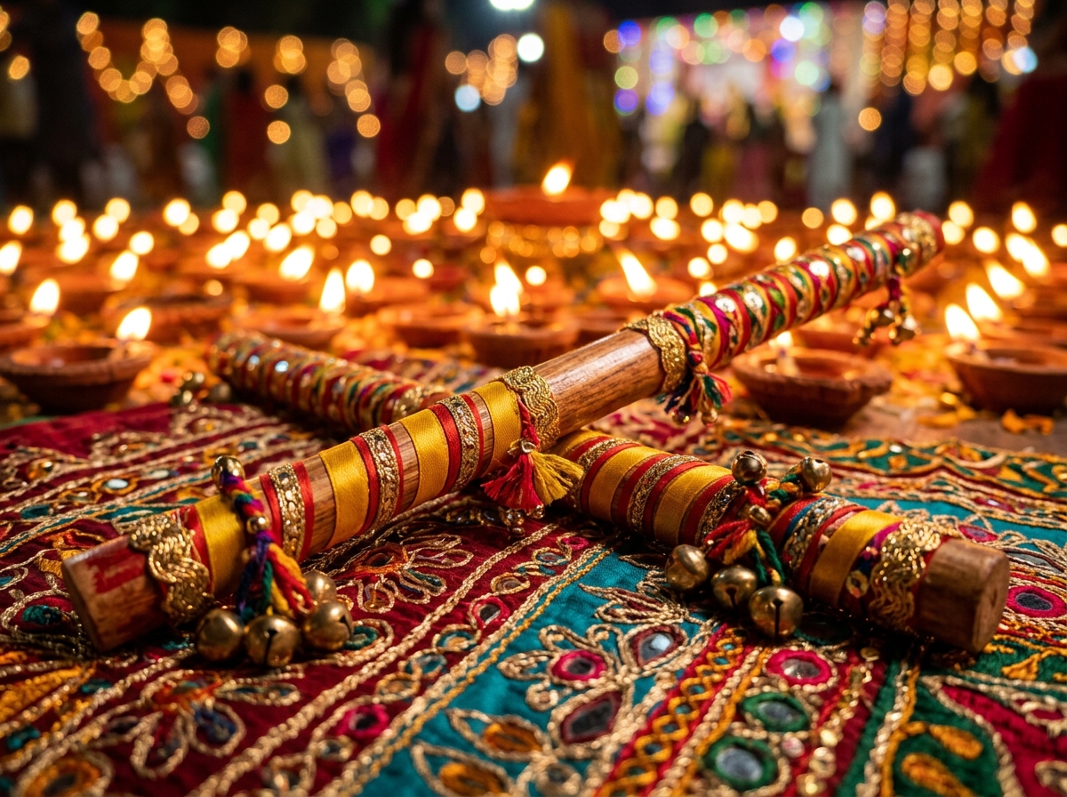 Dandiya Sticks Festive Beats